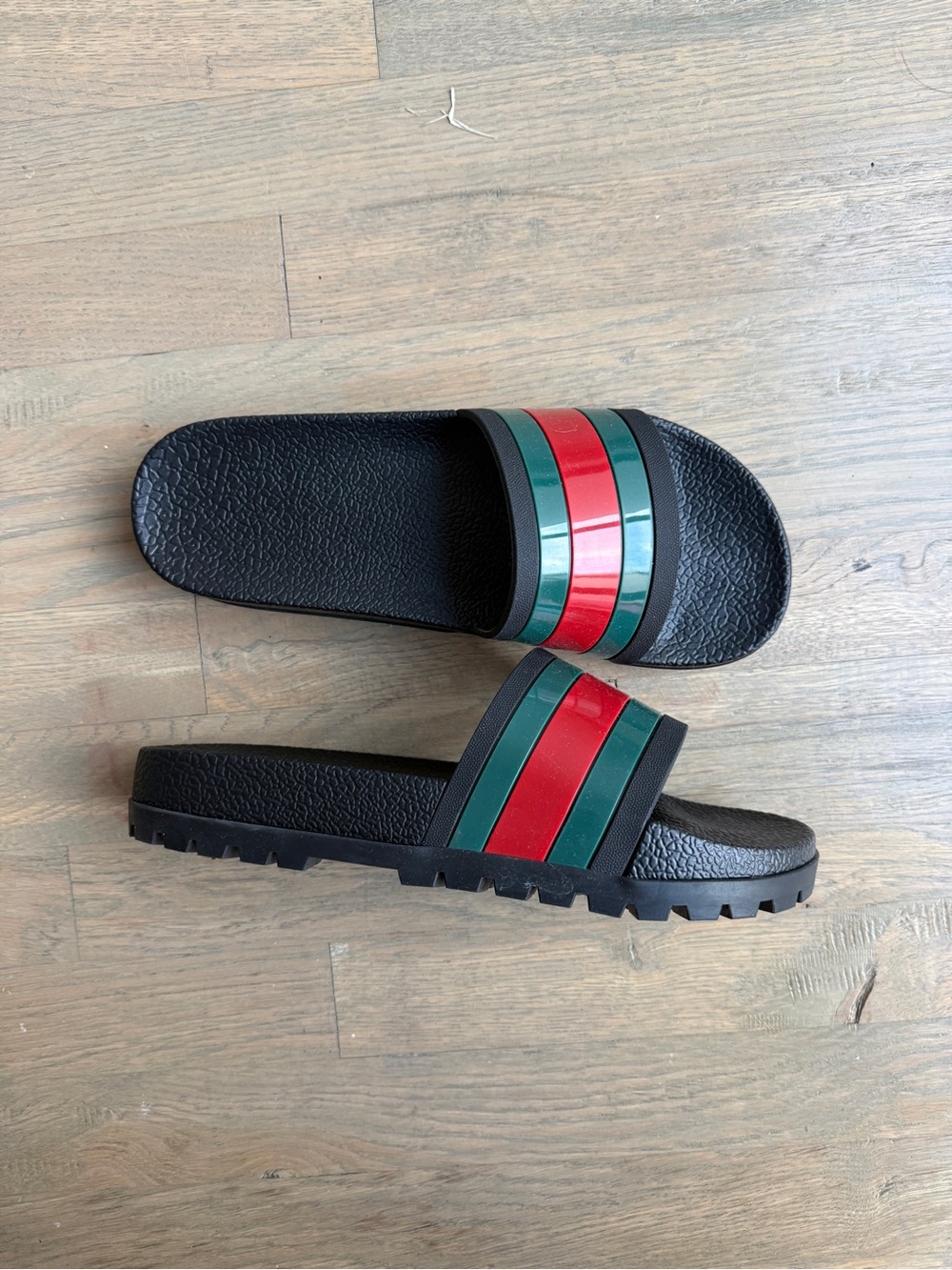 Men's Gucci Black Slides